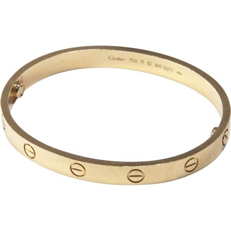 vestiaire cartier love bracelet